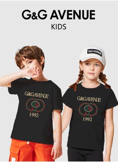 G&G AVENUE Neon Shirt Kids  Dry Fit Athletic Short Sleeve T Shirts for Boys and Girls  - Image 1