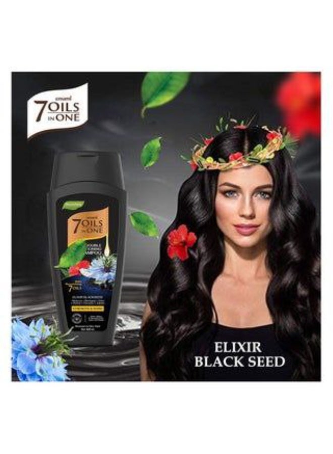 إمامي شامبو7 زيت في واحد لإصلاح التلف، إليكسير بالحبة السوداء، 100 مل - Image 2