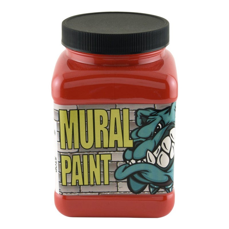 CHROMA Acrylic Mural Paint for Interior and Exterior Murals Lightfast Mixable HardWearing Vibrant Pigment 16 Oz Stop 2453