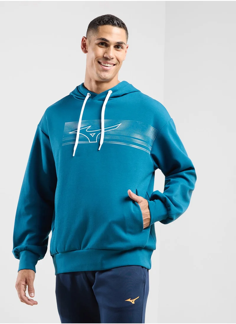 ميزونو Athletics Graphic Hoodie