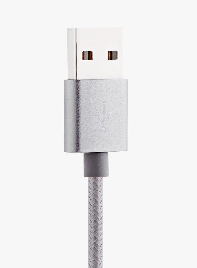 NIBEMINENT Multi-Port Data Sync Charging Cable Grey - Image 3