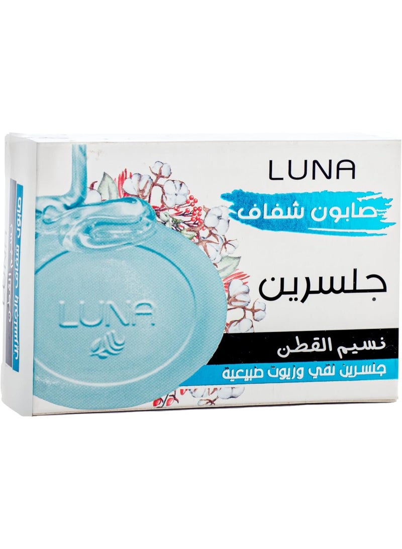 Luna Glycerin Soap Cotton Flowers 100gm