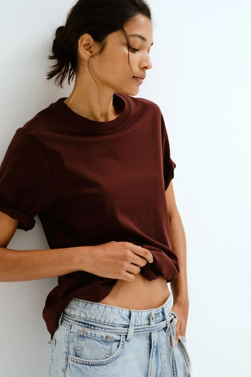 اتش اند ام طقم قطعتين بلوزات رضاعة للأمهات