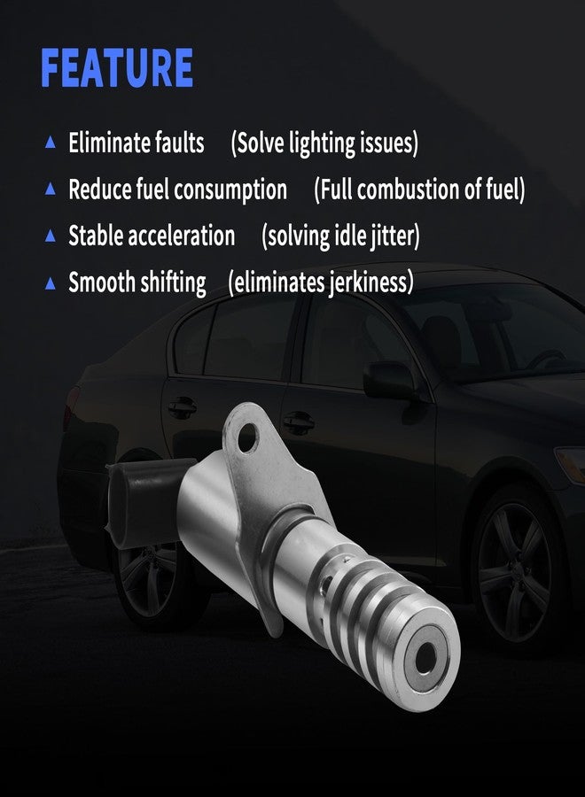RABROPAR Engine Variable Valve Timing Solenoid Compatible with Chevrolet Trailblazer 2002-2009, GMC Envoy 2002-2009, Isuzu Ascender 2003-2008, Saab 9-7x 2005-2009 - Image 3