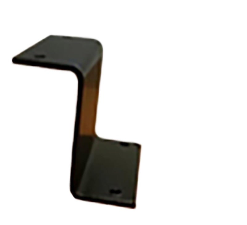 4 Pack Black Under Desk Keyboard Mount Stand With Crossbar Bracket - Image 2
