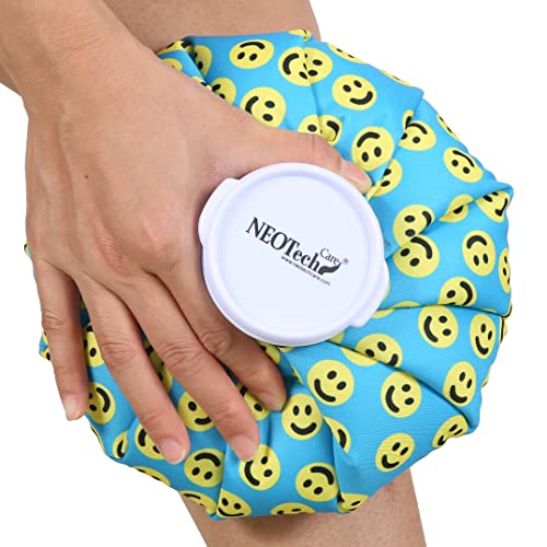 NeoTech Care حقيبة ثلج نيوتيك كير بغطاء لولبي قابلة للتعبئة وإعادة الاستخدام بتصميم وجه مبتسم 8 بوصات - Image 2