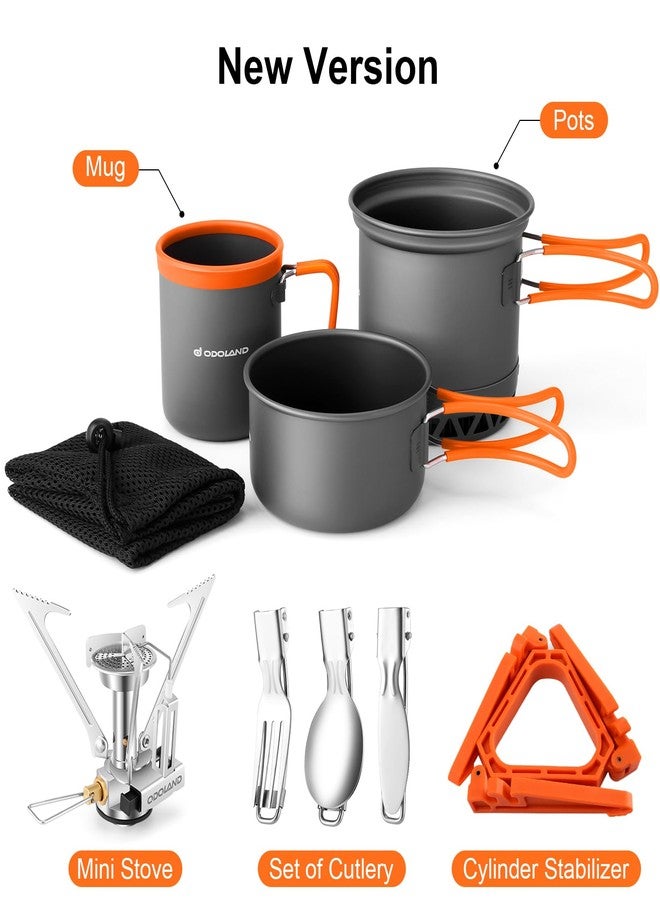 Odoland Camping Cookware OD0659 Camping Cooking Set - Image 3