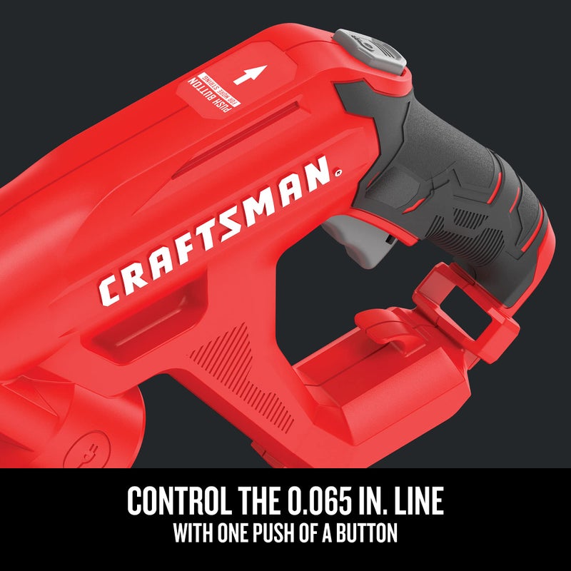 CRAFTSMAN قاطع الأعشاب CRAFTSMAN WEEDWACKER®، 6.5 أمبير، 14 بوصة (CMEST913) - Image 4