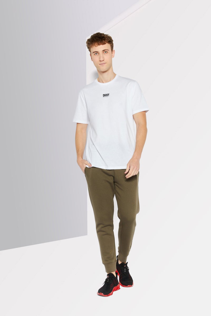 DKNY Sport سروال رياضي للرجال، مناسب للتدريب، زيتوني - Image 2