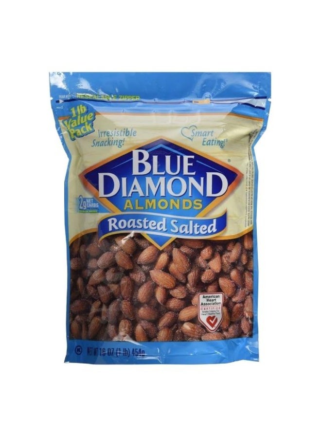 Flavoured Almonds Roasted & Salted - 454g