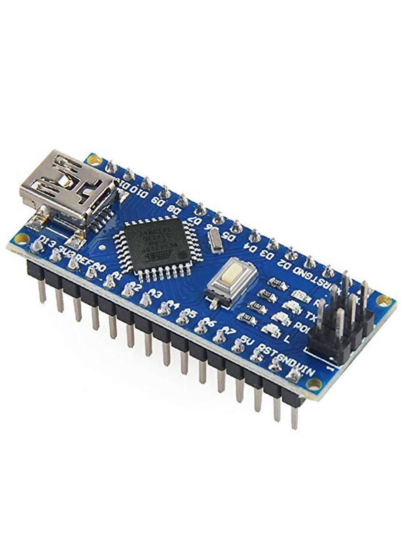 أردوينو Nano V3.0، لوحة Nano ATmega328P 5V 16M Microcontroller Board متوافقة مع Arduino IDE (مع كابل بيانات USB)  - Image 3