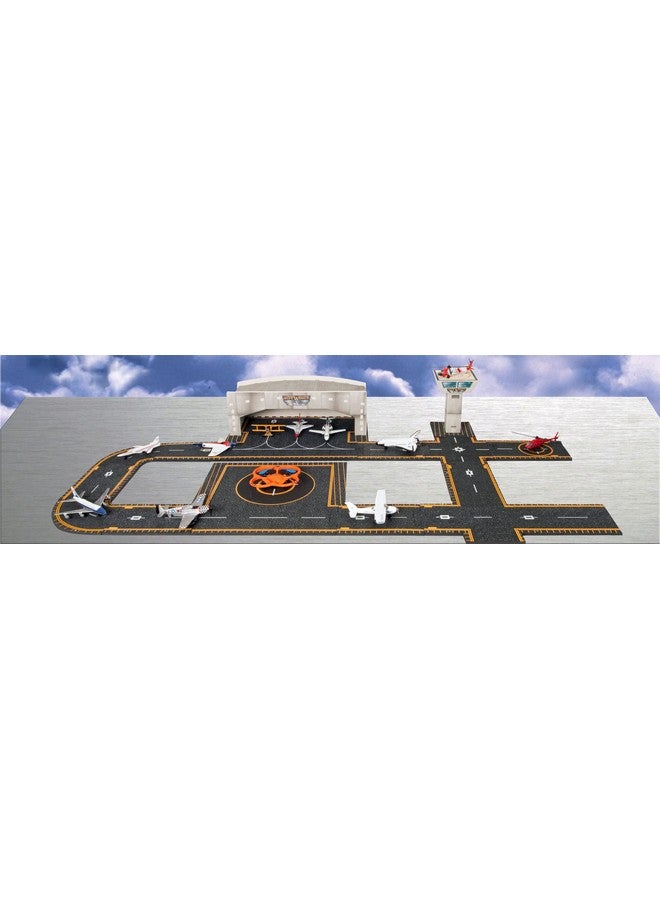 Hot Wings Planes Zero with Connectible Runway, Green - Image 4