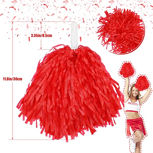 Faxco Plastic Cheerleading Pom Pom for Spirit Squadsikit Rooters, Cheering Teams - Image 2