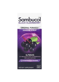 Sambucol Sambucol, Black Elderberry Immune Syrup, Original Formula, 16,720 mg, 7.8 fl oz (230 ml) 