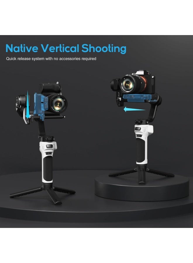 ZHIYUN CINEPEER Weebill 3E, 3-Axis Lightweight Gimbal Stabilizer for DSLR & Mirrorless Camera - Image 5