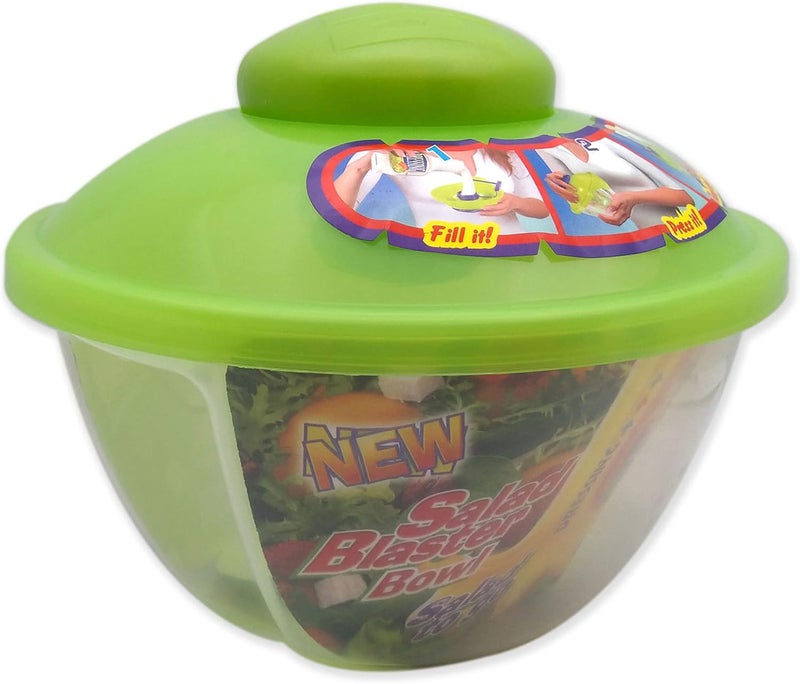 Compac Home Salad Blaster Bowls 26 oz Reusable Container Color May Vary 2 Count - Image 3