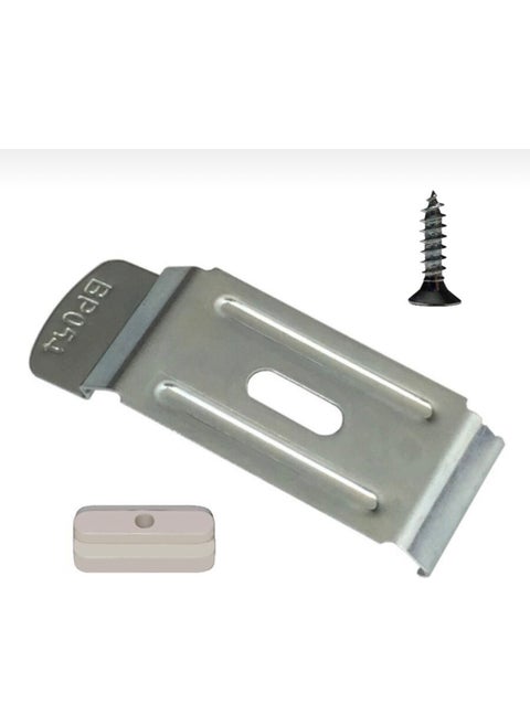 Şahinsoy Curtain Tor & Zebra Curtain Mounting Foot Set Large Case Screws, Plastic Apparatus and Portray, Set of 10, 30 Pieces