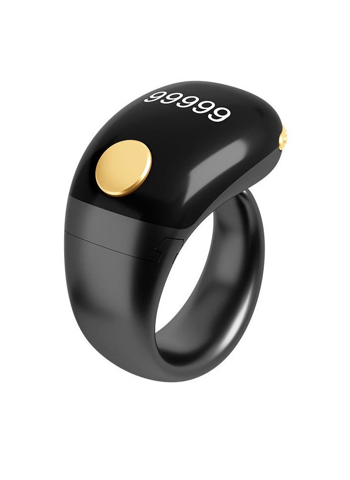 Hugifts Multifunctional Electronic Finger Counter Ring with OLED Display, Replaceable Band, Suitable for Study, Office, and Daily Life  - Image 1