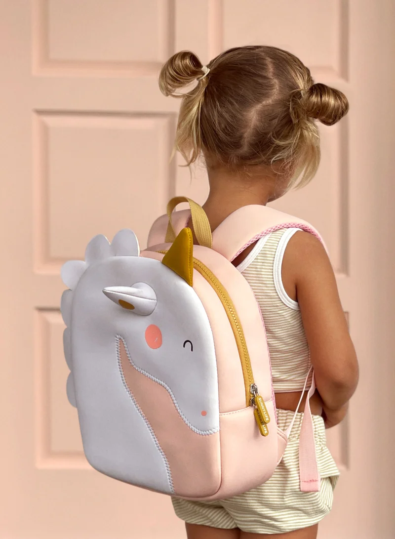 SUNNY LIFE Neoprene Backpack Seahorse Unicorn - White