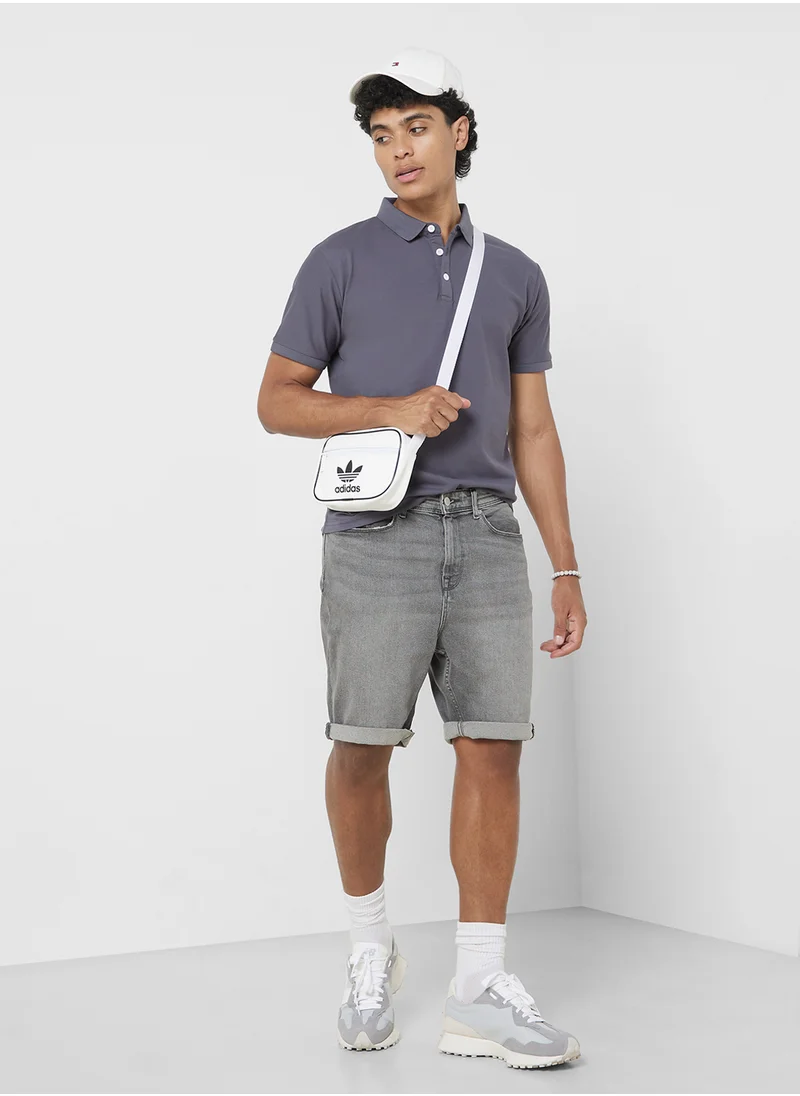 Seventy Five Polo Solid Shorts Sleeve T-Shirt