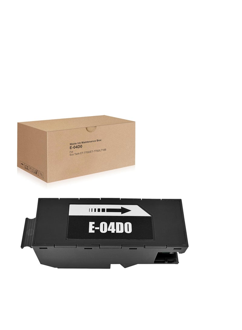 Terabyte T04D0 Ink Maintenance Box for Epson Ecotank ET-7700 ET-7750 ET7700 ET7750 L7188 L7160 L7180 EW-M770T EW-M770TW EW-M970A3T Printers（C13T04D000）  - Image 1