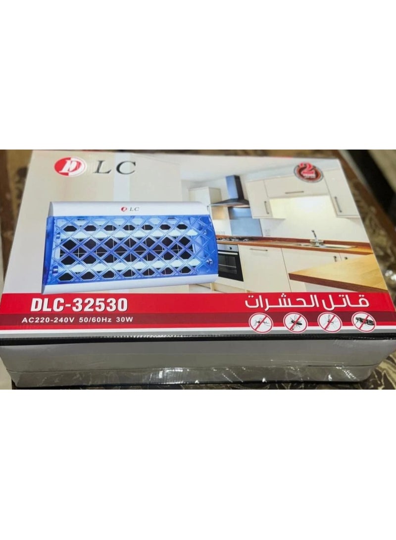 DLC Electric Insect Killer, 30W, Large Size 53cm x 37cm, Wall Mounted,  Noiseless DLC 32530 - Image 3