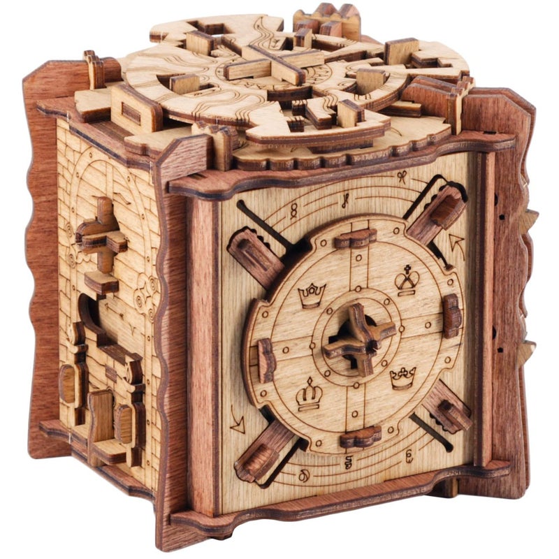 iDventure Cluebox The Trial of Camelot | Escape Room Puzzle Box | Challenging 3D Puzzle | Brain Teaser for Adults | Unique Gift Idea - Image 1