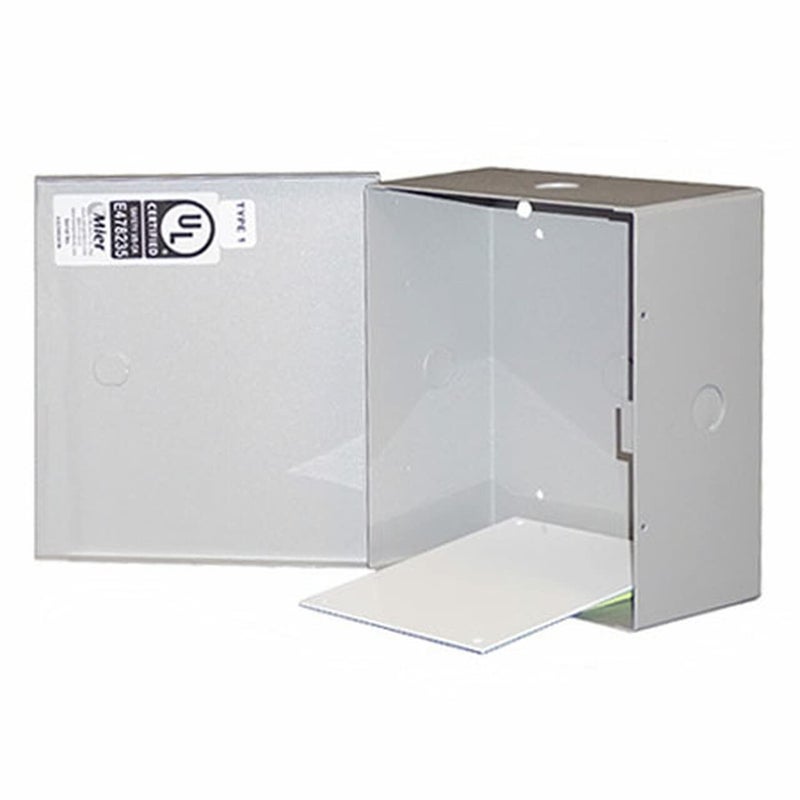 Mier Products UL Gray 7x8x35 Box with 5x6 Panel Made in The USA