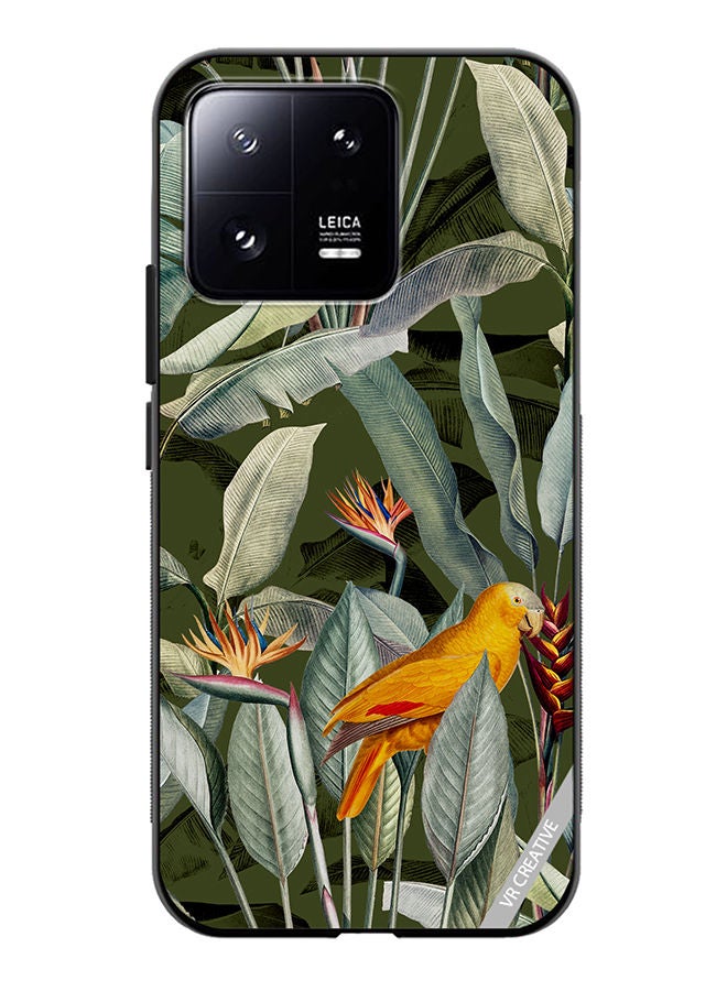 VR CREATIVE Protective Case Cover For Xiaomi 13 Green Jungle Design Multicolour - Image 1