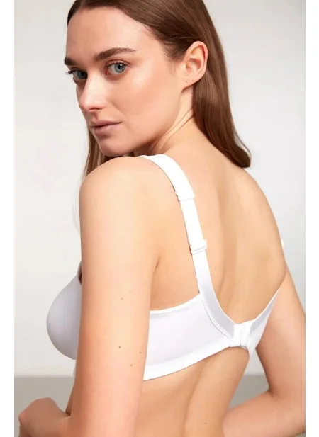 كوم Serena Seamless Gain Bra - White
