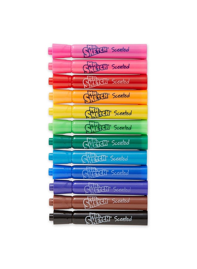 مستر.سكيتش 1905069 قلم تحديد مائي معطر برأس مشطوف 12 لونًا 12/مجموعة - Image 4