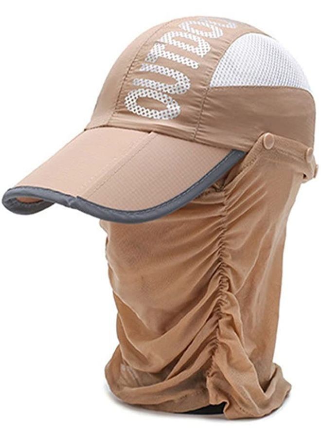 EasyLife Summer Outdoor Travel Foldable Face Cover Sun Hat - Image 1