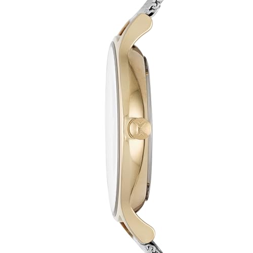 Skagen Women's Anita Lille Three-Hand Silver and Gold Two-Tone Stainless Steel Mesh Band Watch (Model: SKW2340) - Image 2