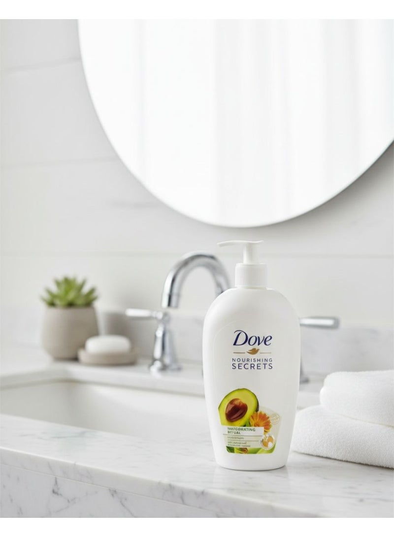 دوف غسول بزيت الأفوكادو وخلاصة الآذريون 500ملليلتر - Image 4