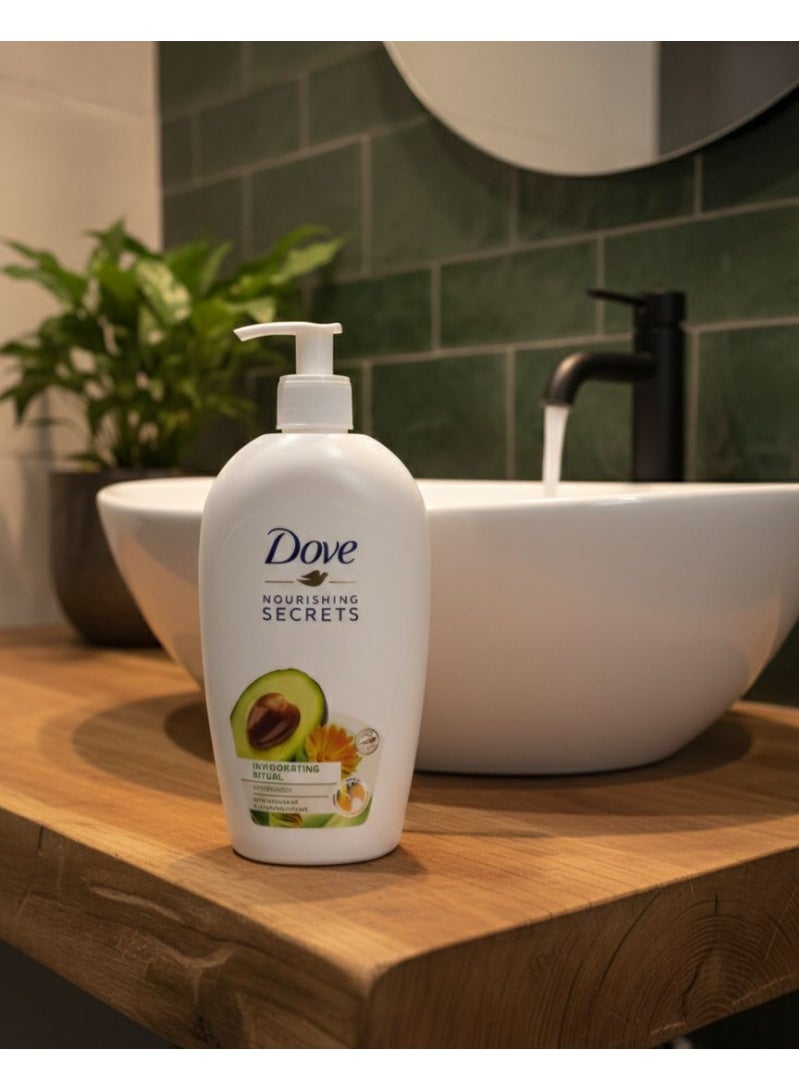 دوف غسول بزيت الأفوكادو وخلاصة الآذريون 500ملليلتر - Image 2