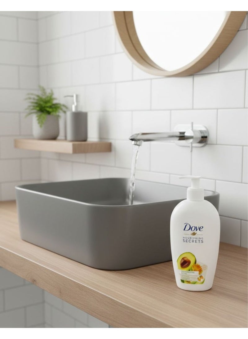 دوف غسول بزيت الأفوكادو وخلاصة الآذريون 500ملليلتر - Image 3