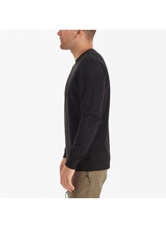 Columbia Csc M Basic Sm Logo Ls Tee Black Men's T-Shirt CS0354-010  - Image 3
