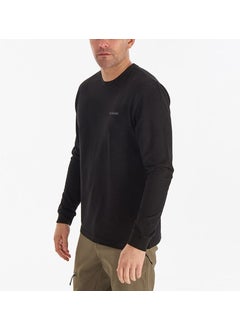 Columbia Csc M Basic Sm Logo Ls Tee Black Men's T-Shirt CS0354-010  - Image 4