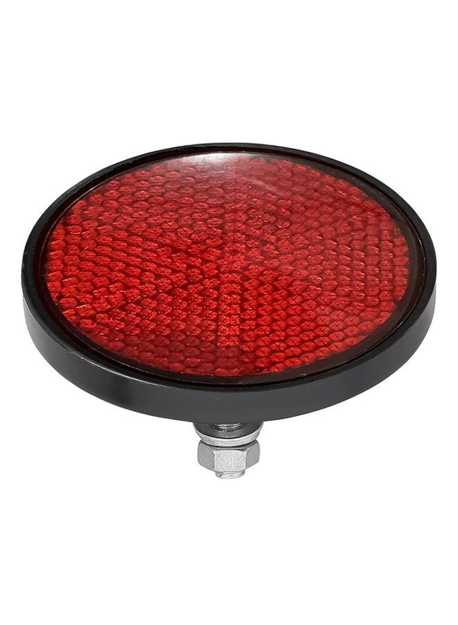 4 Pcs Red 60mm Round Screw Trailer Reflector For Truck Caravan Car - Image 5