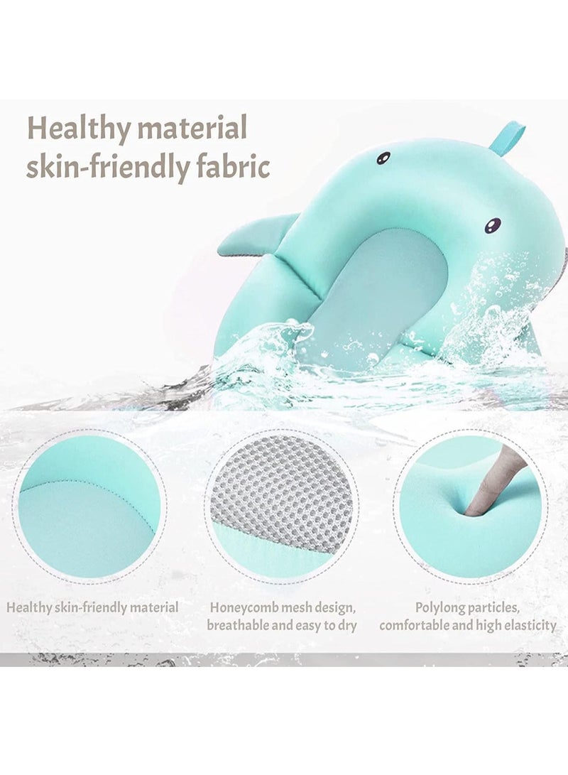 Y&D Baby Bath Pad, Adjustable Non-Slip Floating Infant Support Cushion, Pillow for Bathtub, Tub Seat Mat For New Born, Infants Bathing Support, Organizers, 0-12 Months  - Image 3