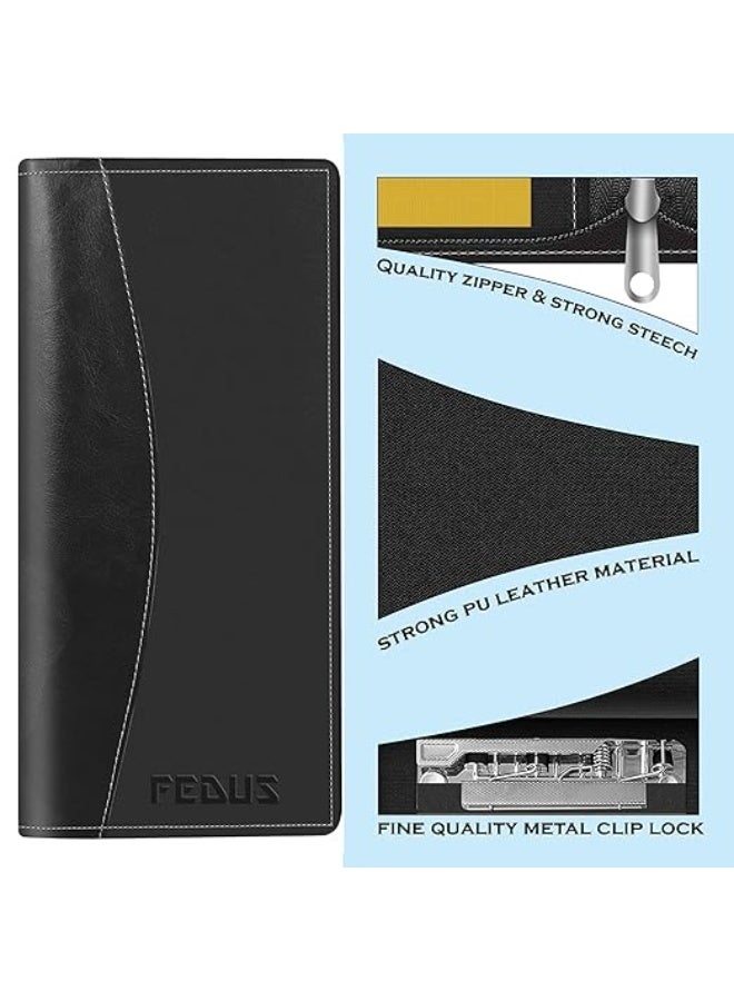 FEDUS Cheque Book Holder case, Cheque Book Holder Multiple, Cheque Book Holder for Office, Expanding Cheque Book Holder Case, Document Holder, Checkbook Holder, Documents Holder for Office & Home Use - Image 4