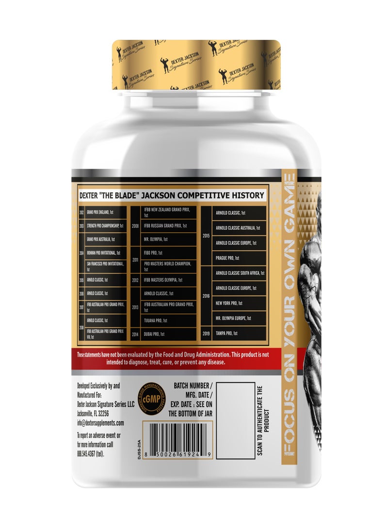 DEXTER JACKSON Dexter Jackson Gold Series Multivitamin Dietary Supplement 100 Tablets  - Image 3