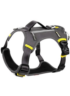 fida Fida Dog Harness, Multi-Functional No-Pull Pet Vest Harness with Saddle Bags Backpack, Front Leash Clip, Adjustable Soft Padded Reflective No-Choke Dog Vest Heavy Duty for Small Dog, S, Black  - Image 1