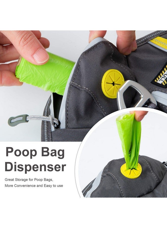 Fida Dog Harness, Multi-Functional No-Pull Pet Vest Harness with Saddle Bags Backpack, Front Leash Clip, Adjustable Soft Padded Reflective No-Choke Dog Vest Heavy Duty for Small Dog, S, Black - Image 4