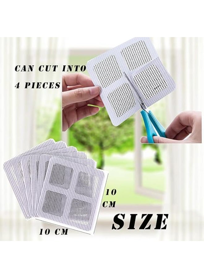 Window and Door Screen Repair Kit Fiberglass -Pack of 10 - Image 3