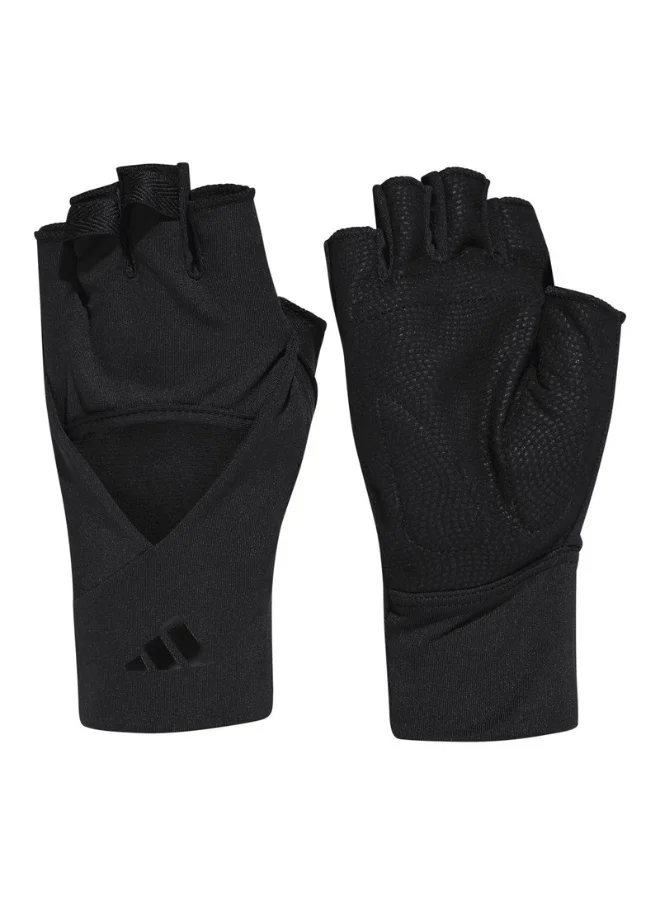 Adidas adidas TRAINING GLOVEW Black Training GLOVES for Women - 2XS