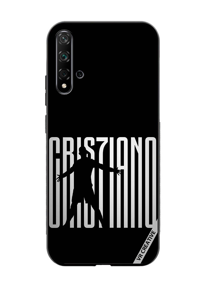 VR CREATIVE Protective Case Cover For Huawei Nova 5T Ronaldo Design Multicolour - Image 1