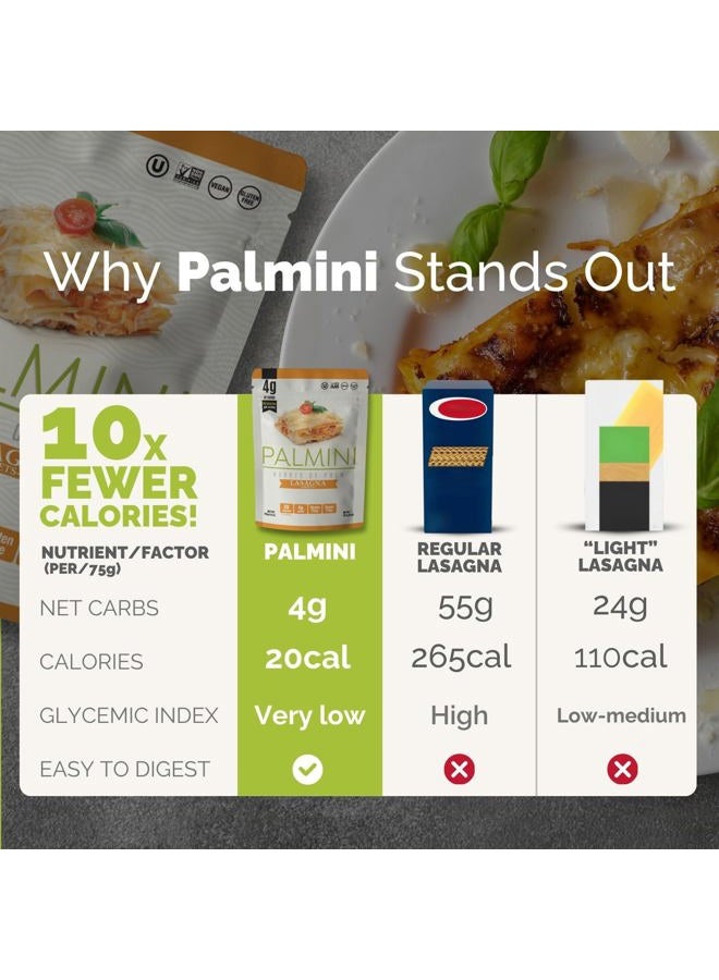 Palmini Palmini, Hearts of Palm Lasagna Sheets, 338 grams - Image 4