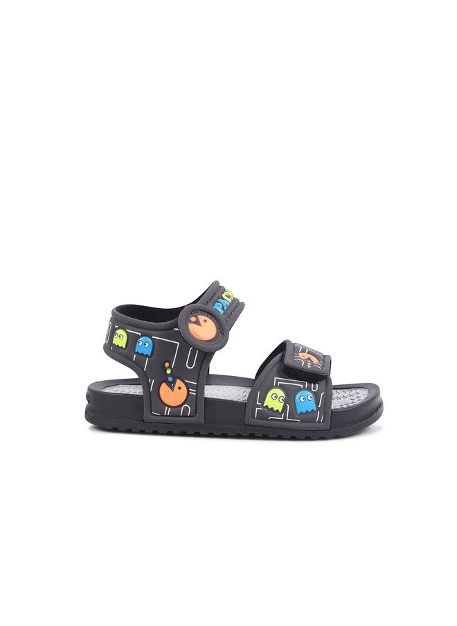 KATS PAC-MAN Kids Comfort Velcro Sandals with Cushioned Footbed - Image 4