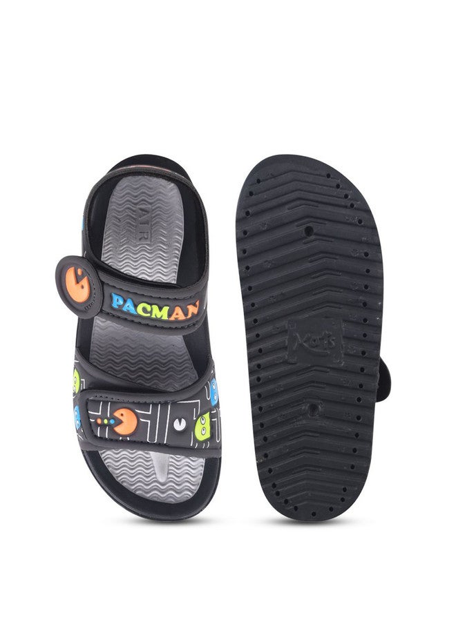 KATS PAC-MAN Kids Comfort Velcro Sandals with Cushioned Footbed - Image 5